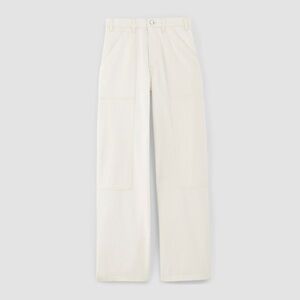 NWOT Everlane Women's Carpenter Jean in Bone White, Size 29